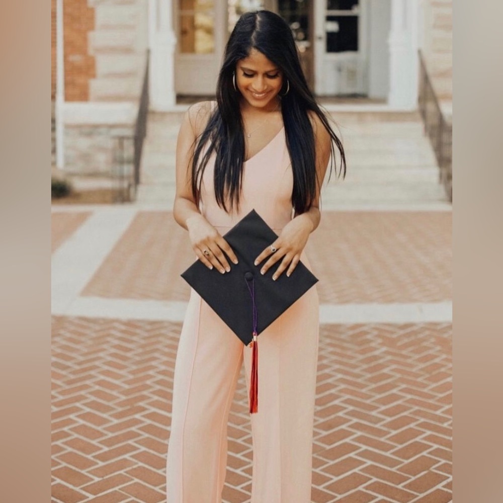 GIANNI BINI coral pink, sleeveless, spaghetti strap, wide-leg jumpsuit, size 4